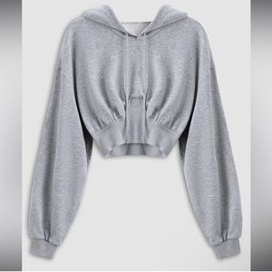 Nwt commense cropped corset hoodie